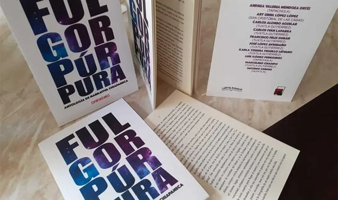 Presentan la antología Fulgor púrpura