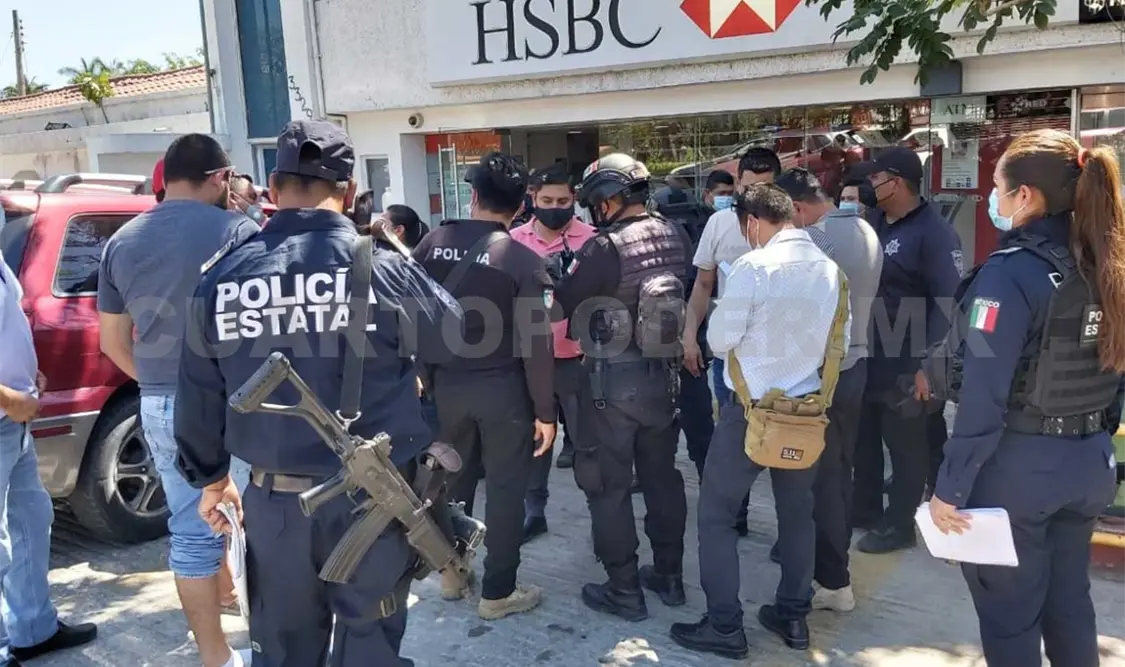Asalto por 200 mil pesos termina en balacera en Terán