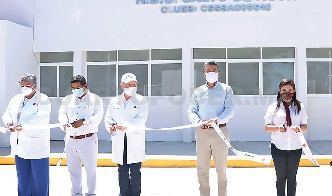 El gobernador Rutilio Escandón Cadenas resaltó que para su gobierno la salud es un tema prioritario. Cortesía