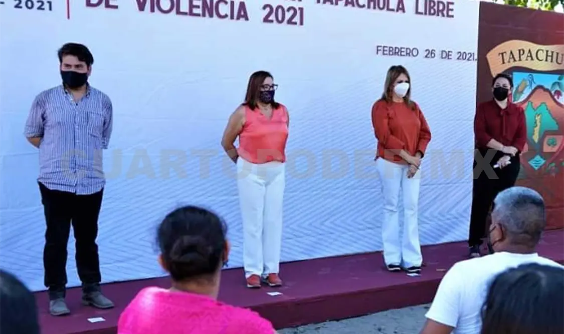 Durante evento, la administración municipal ratificó su postura de rechazo a la violencia contra las mujeres. CP