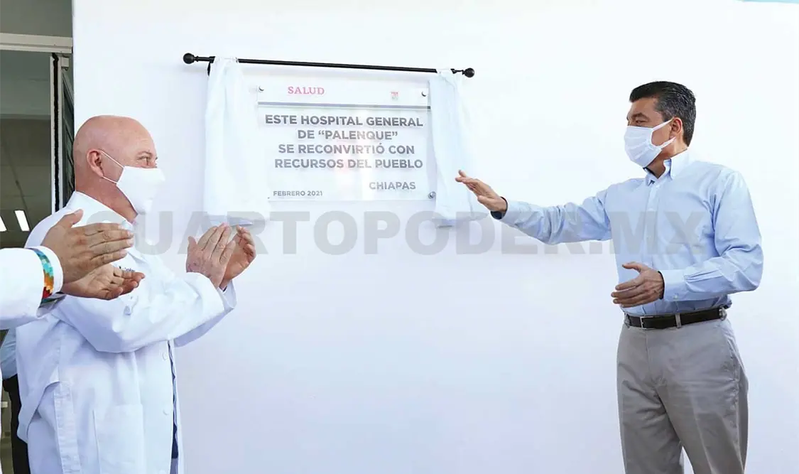 El mandatario estatal recorrió y constató la rehabilitación de este espacio. Cortesía