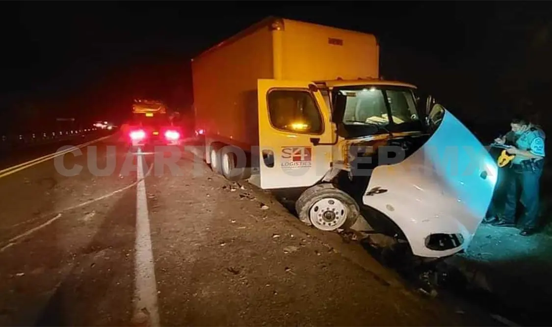 Cuatro heridos en carambola sobre la autopista