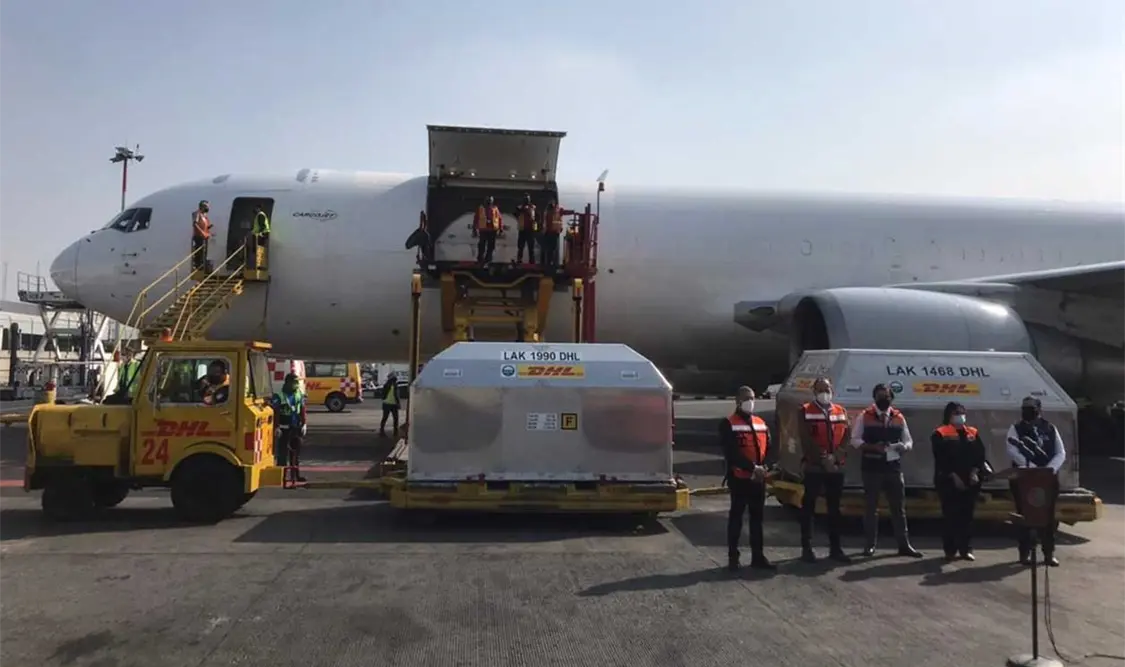 Más de 4 millones de dosis han llegado a México