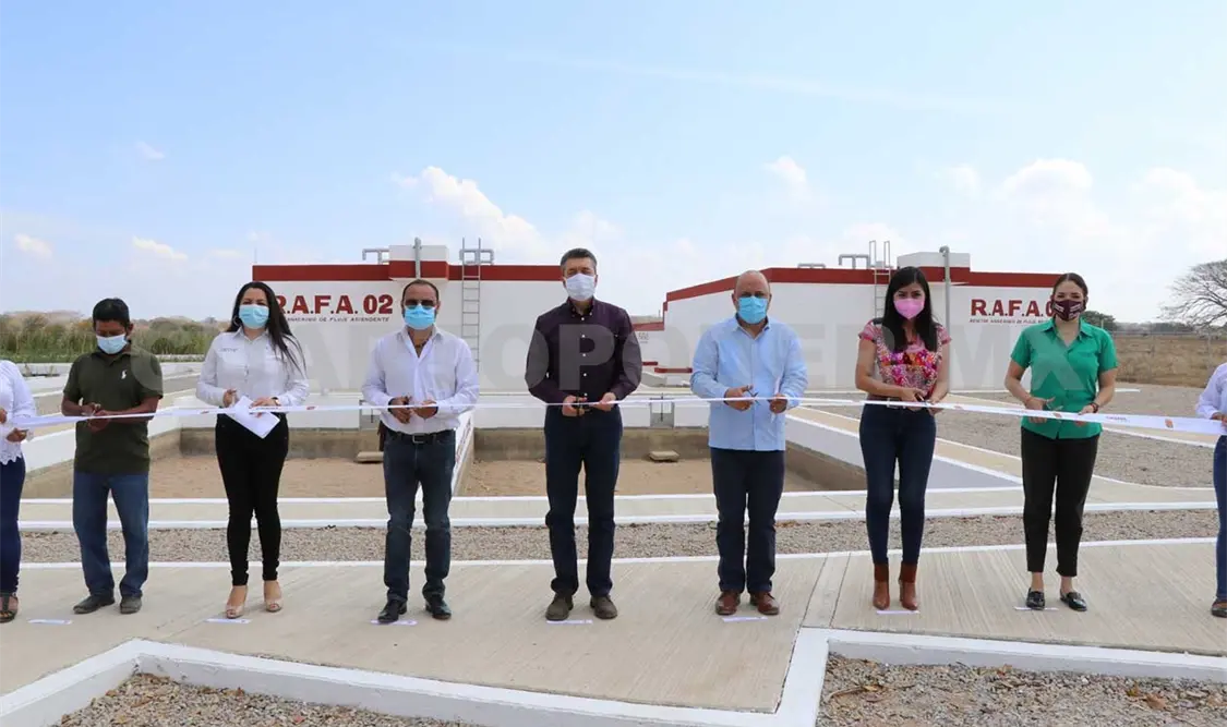 Inauguran Planta de Tratamiento de Aguas Residuales