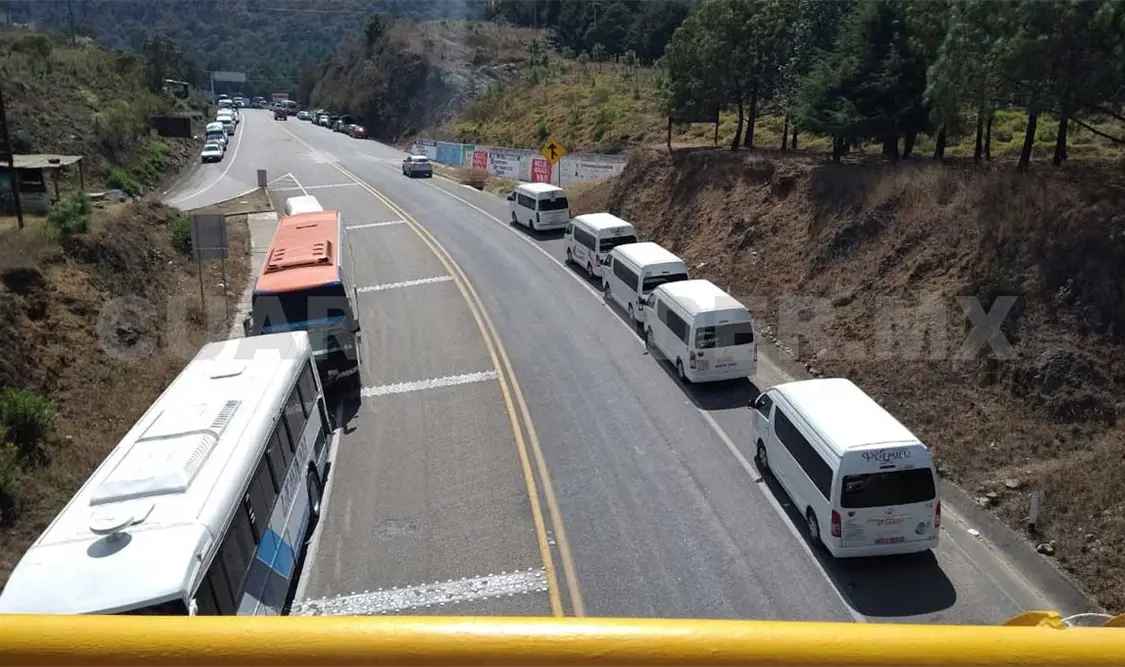 Protestan para exigir seguridad en carreteras