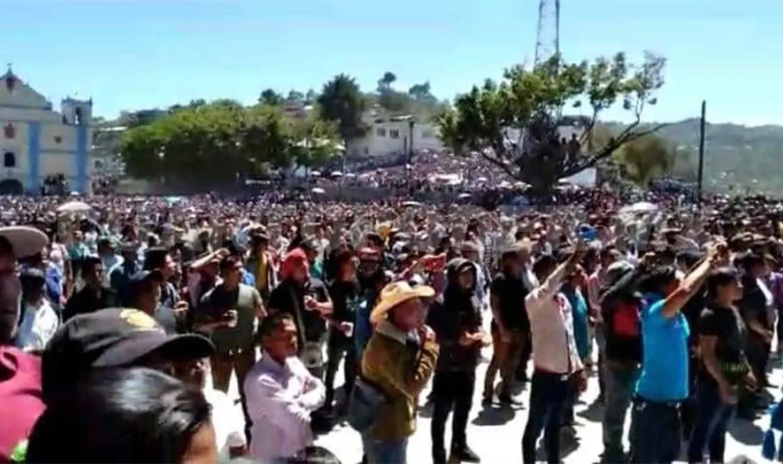 Plebiscito en San Juan Cancuc terminó en riña