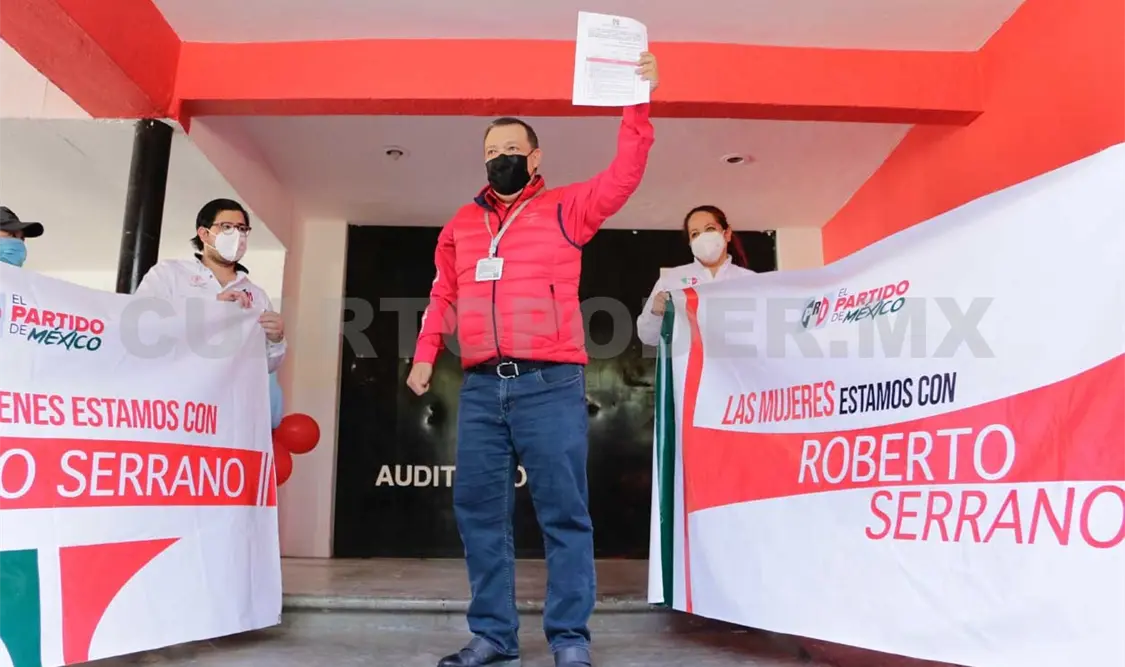 Roberto Serrano registra candidatura