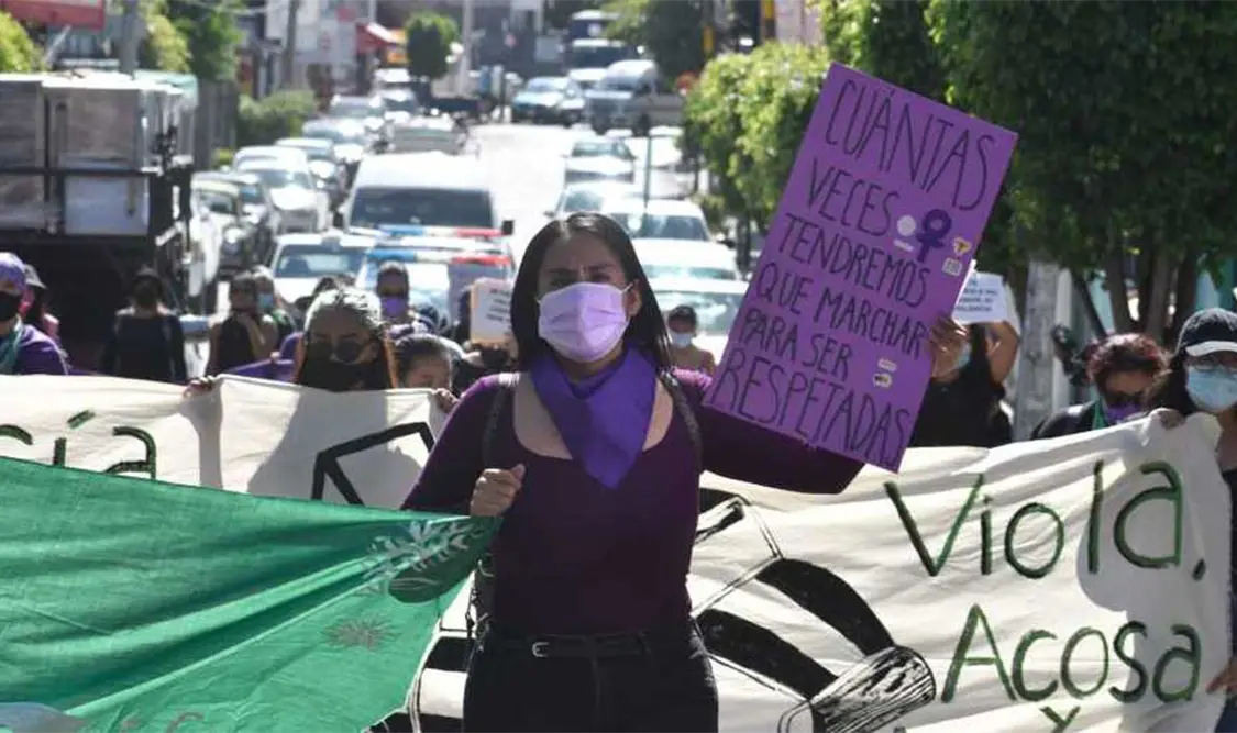 Organizaciones se manifestarán a través de una caravana para exigir la garantía de los derechos de las mujeres. Cortesía