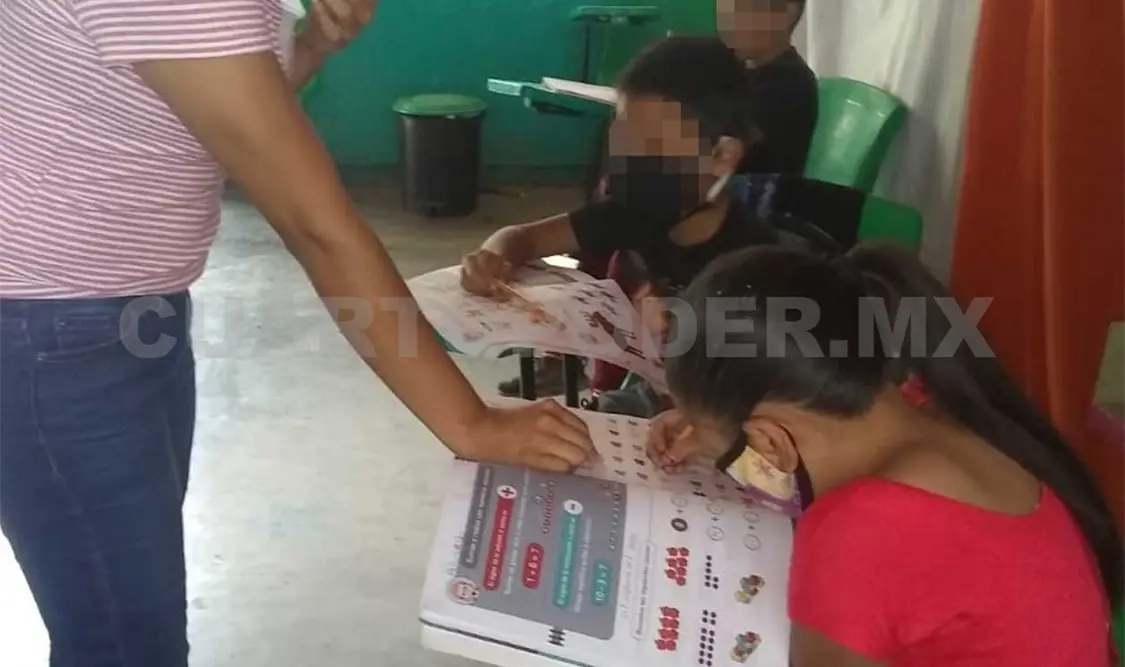 Pobreza y marginacio´n dificultan clases virtuales