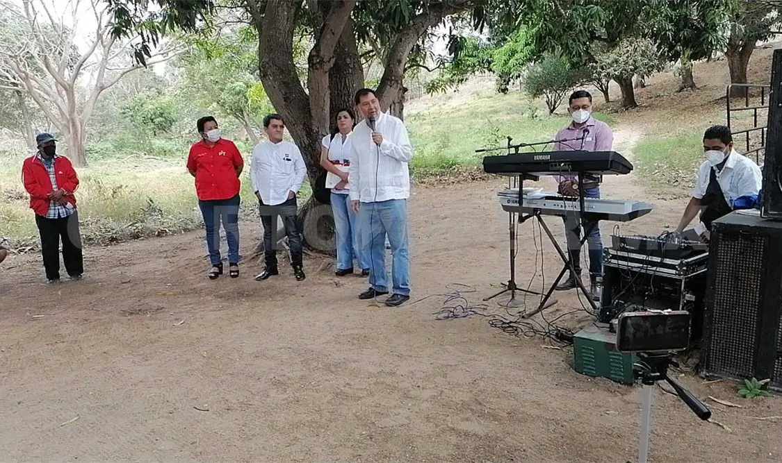 Gira de trabajo de Fernández Noroña por la Frailesca
