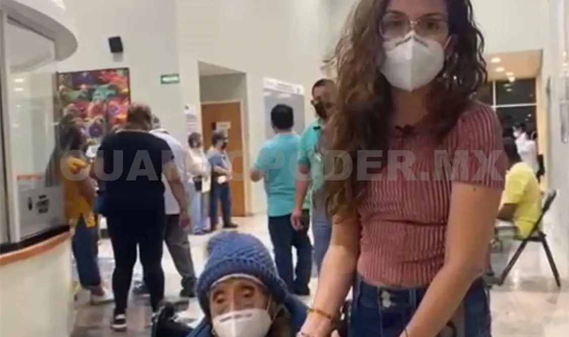 Con 106 años fue vacunada contra covid