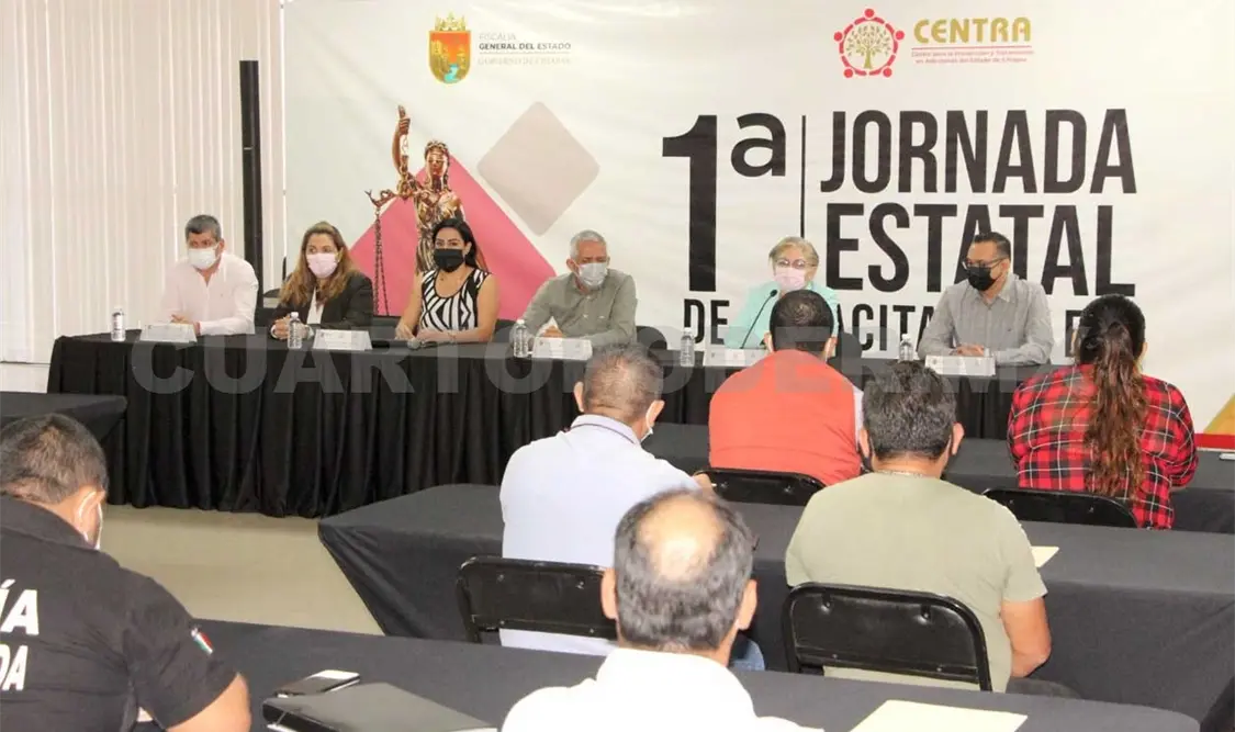 Realizan Capacitación en Justicia Terapéutica