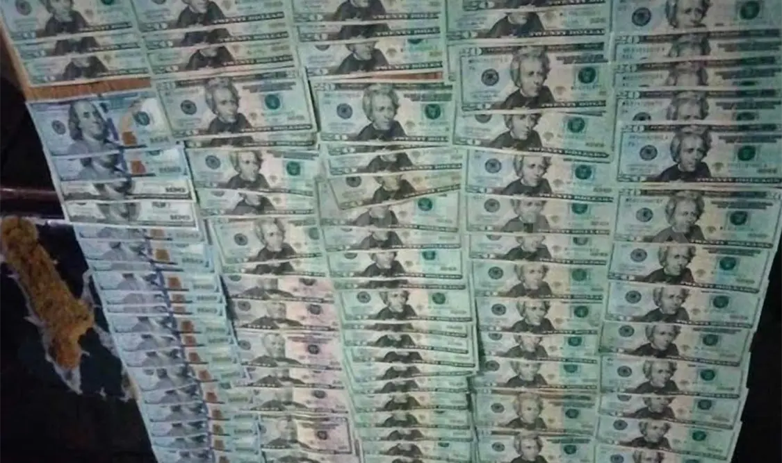 Detienen a sujeto con 9 mil 300 dólares en su poder