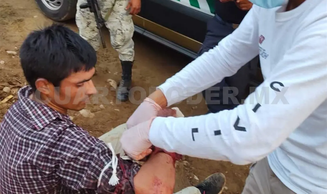 Machetean a dos hombres y logran darse a la fuga