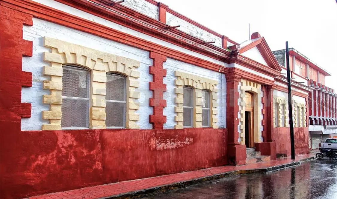 Escuela Primaria “José María Cázares”, en el municipio de Tonalá. Cortesía