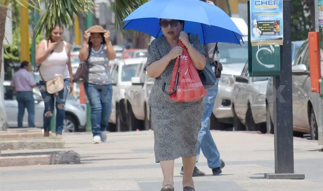 ¡Hidrátese bien!, termómetro podría llegar a los 45 °C
