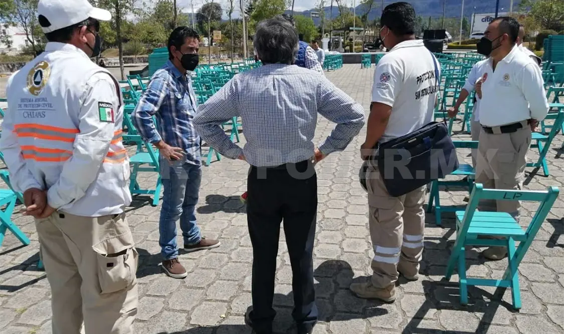 Ayuntamiento denuncia acto masivo en SCLC