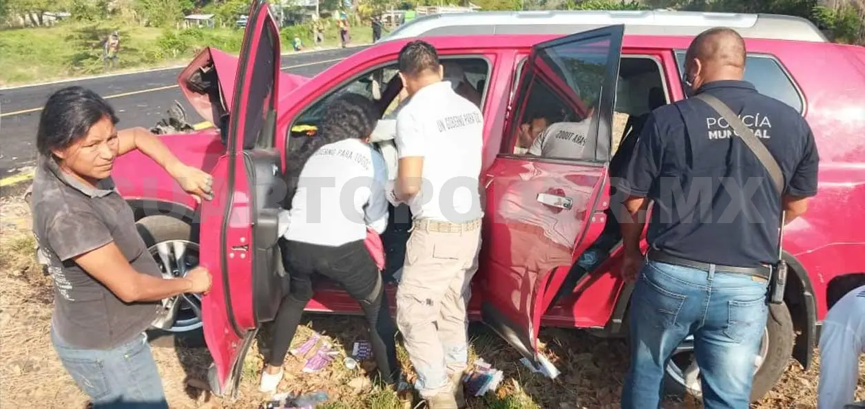 Encontronazo salda con dos lesionados