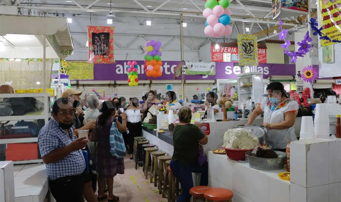 Celebran en mercados públicos Día del Pozol