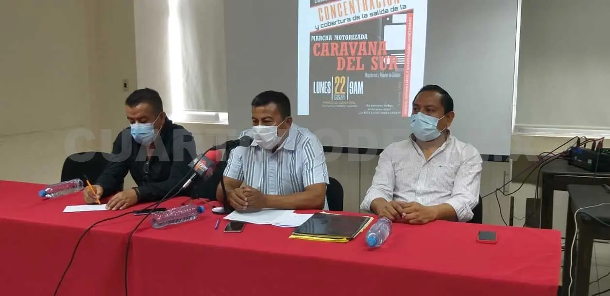 Más de mil maestros participarán en caravana