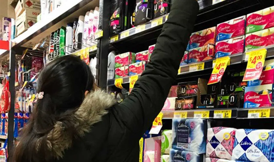 El objetivo es proteger el derecho de las mujeres a una menstruación digna. Cortesía