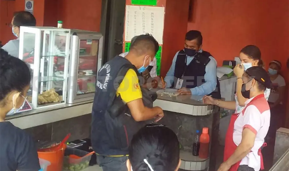 La Dirección de Prevención de Riesgos Sanitarios realiza el Operativo de Reforzamiento de Medidas Sanitarias. Cortesía