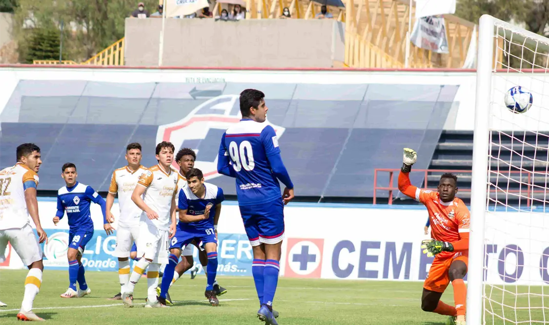 Al igual como sucedió en la primera vuelta de la Temporada 20-21, Cafetaleros y Cruz Azul Hidalgo empataron uno a uno, ahora en la cancha del Estadio “10 de Diciembre”. Cortesía