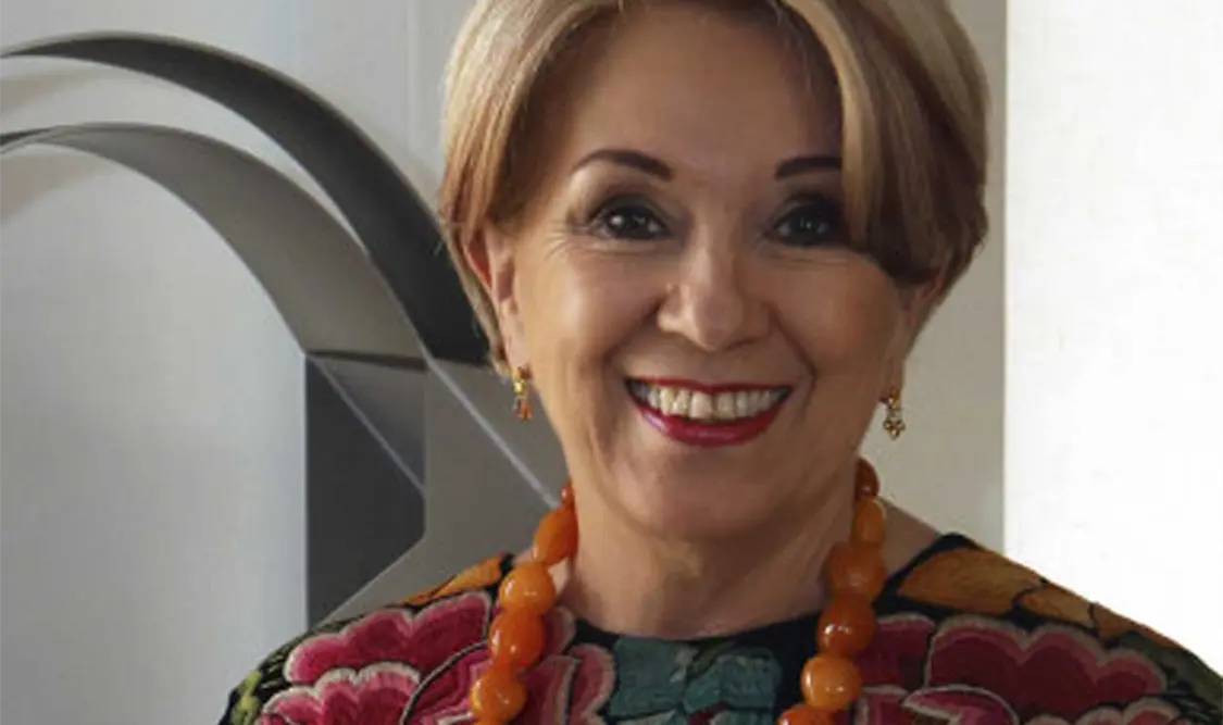 La historiadora María Teresa Uriarte,. Cortesía