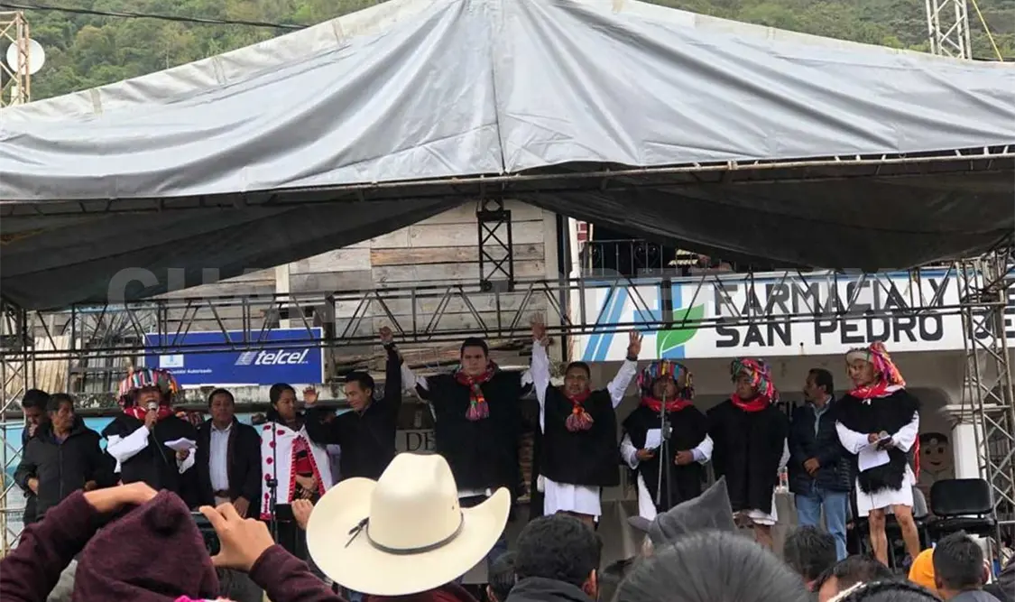 Chenalhó refrenda compromiso con Morena