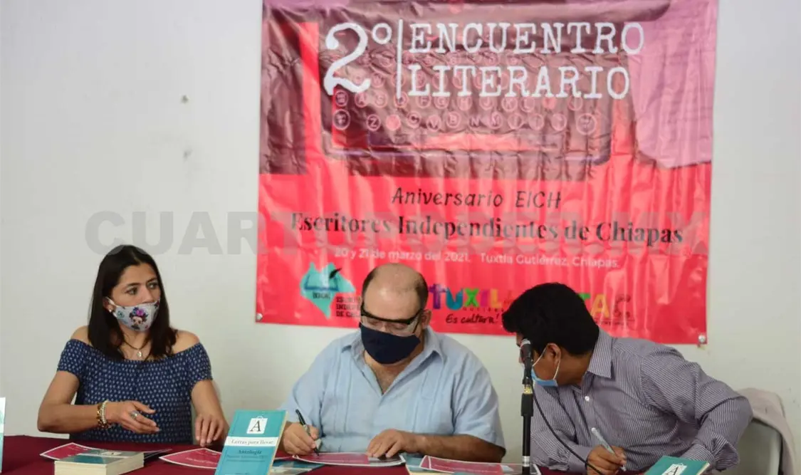 Presentan la antología Letras para llevar