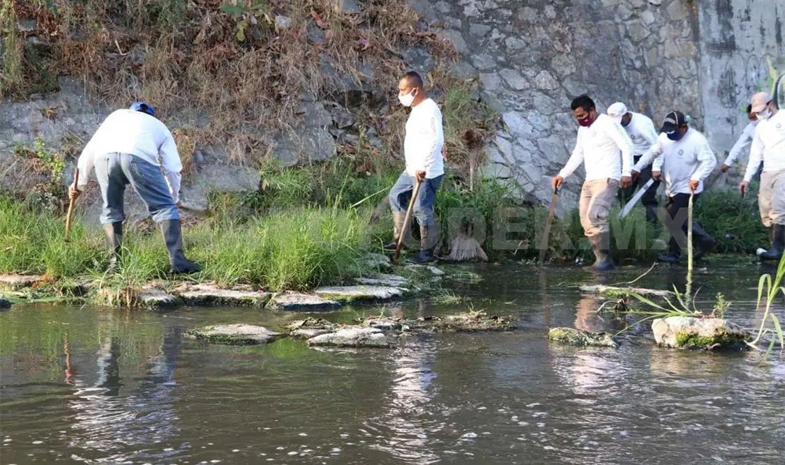 Arranca programa de limpieza del río Sabinal