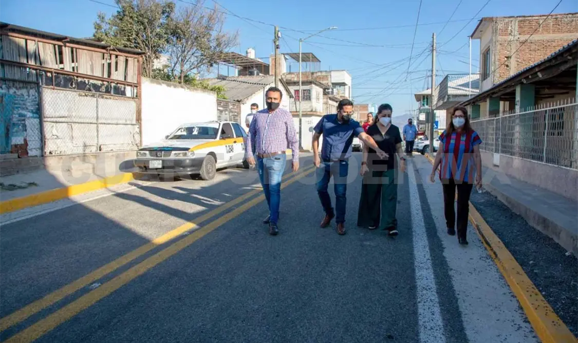 Supervisa Karla Burguete obra en la Francisco I. Madero