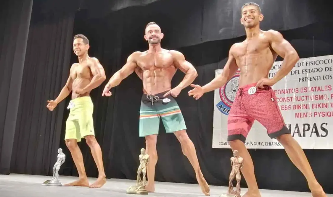 El IV Campeonato Estatal Selectivo de Fisicoconstructivismo y Fitness Chiapas 2021 fue presencial. Cortesía