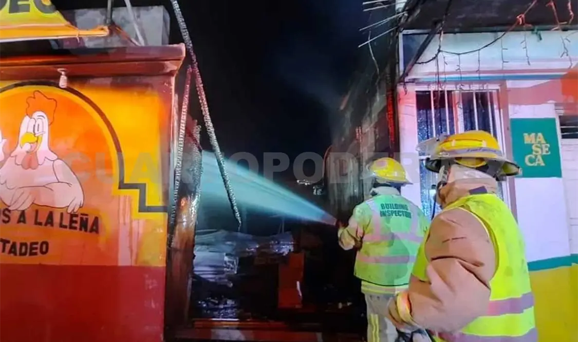 Se incendia tortillería durante la madrugada