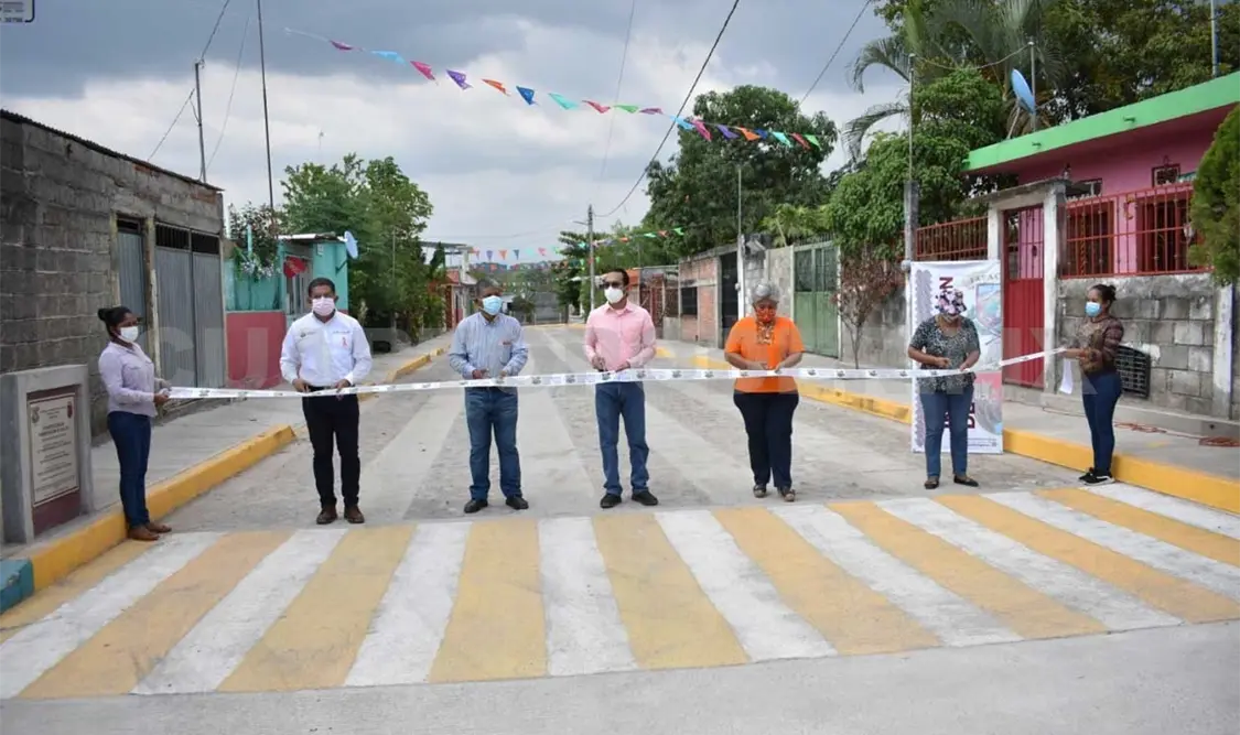 Las nuevas obras fueron inauguradas con la presencia del alcalde interino José Alberto de Sancristóbal, regidores y colonos. CP
