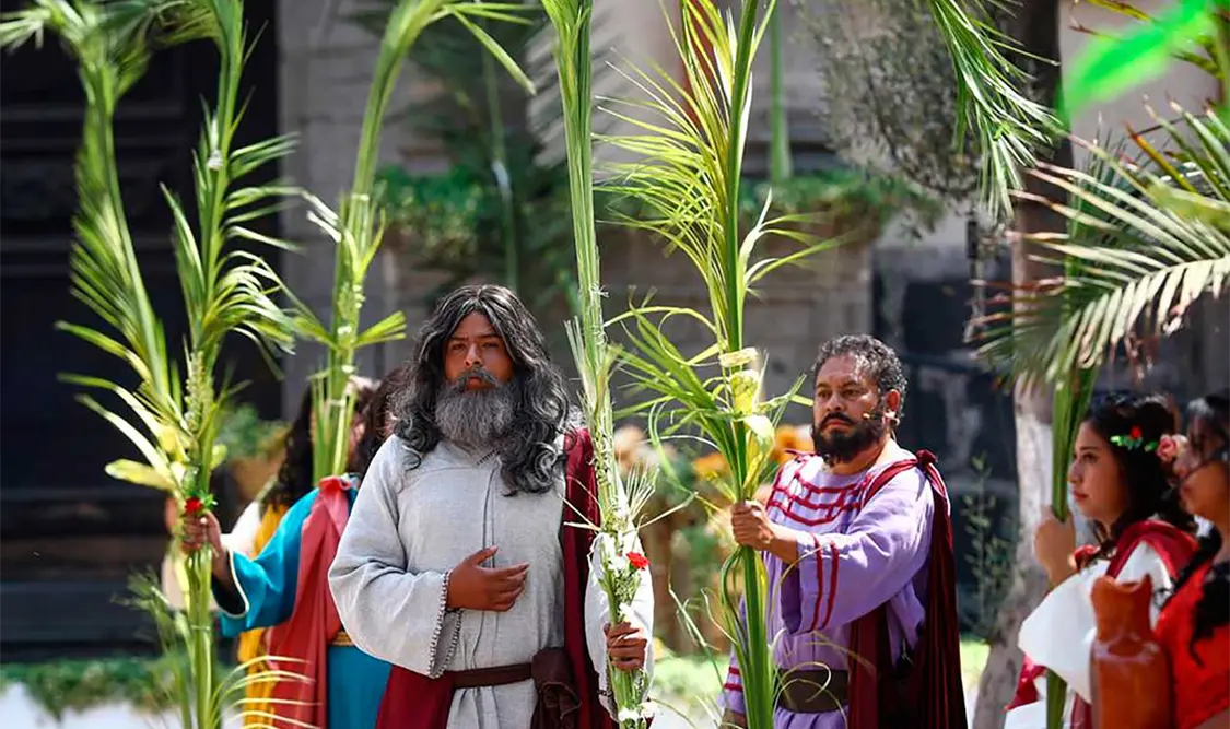 Domingo de Ramos “virtual” deja saldo blanco