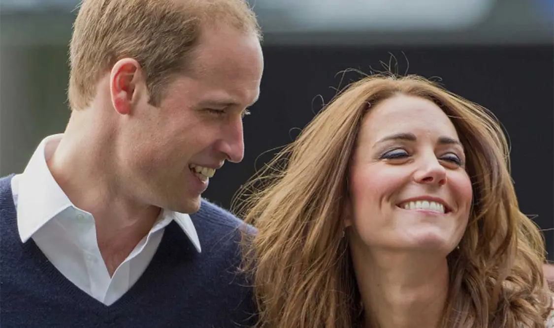 William, muy protector con Kate Middleton