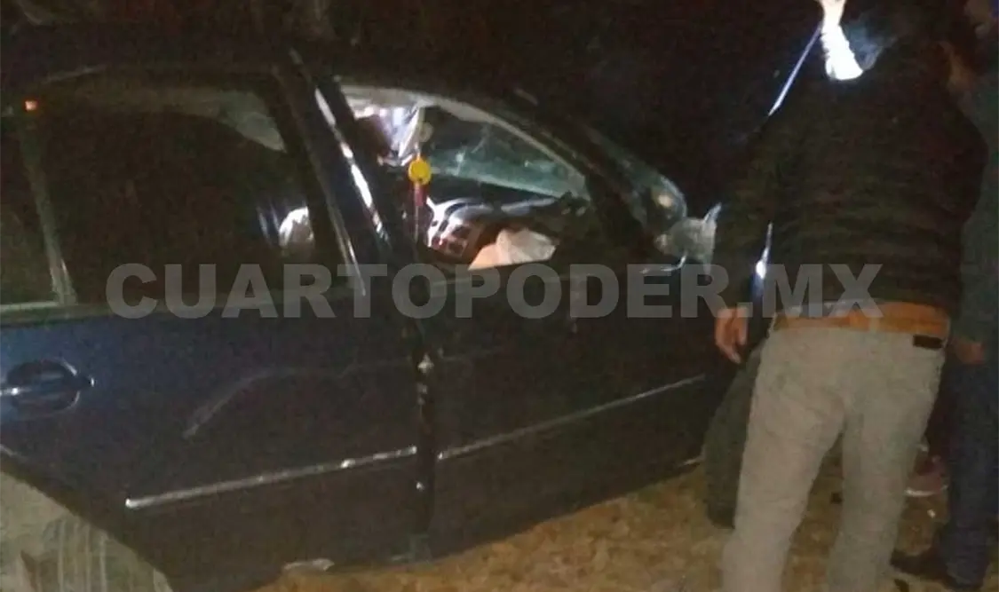 Policía muere en accidente
