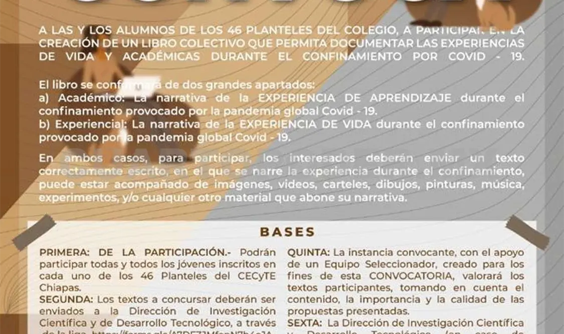 Convocan a participar en libro colectivo covid-19