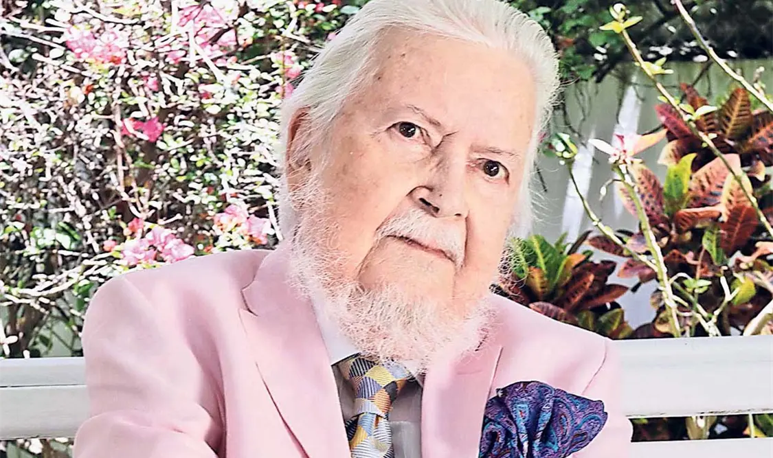 El escritor mexicano Fernando del Paso. Cortesía