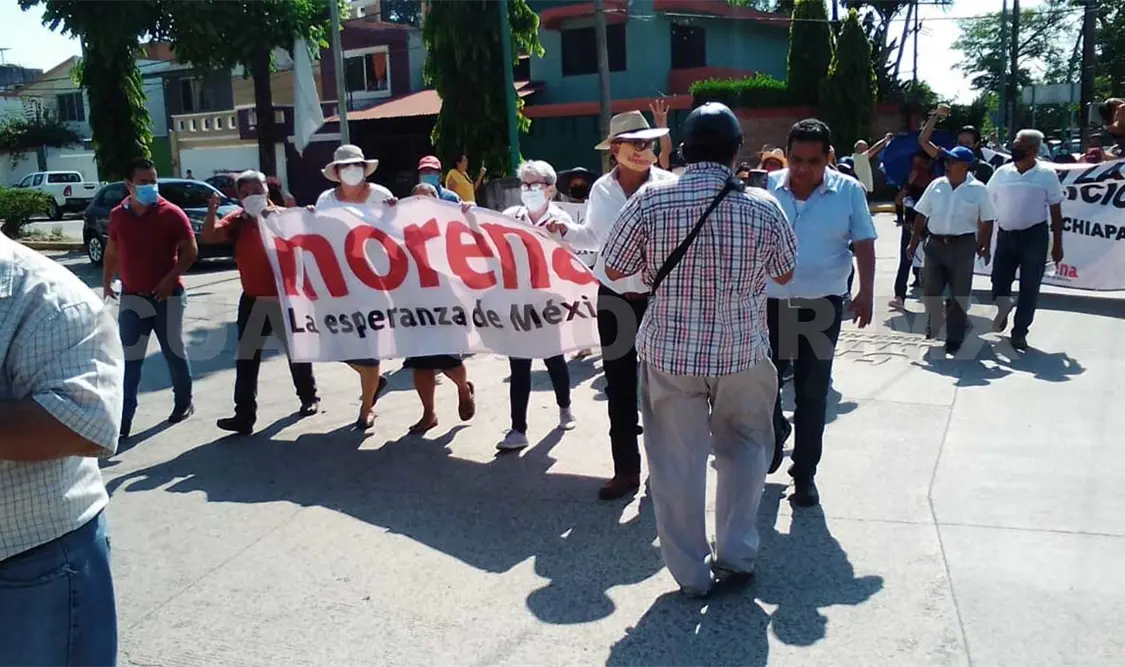 Poca participación en “Marcha por la Dignidad”