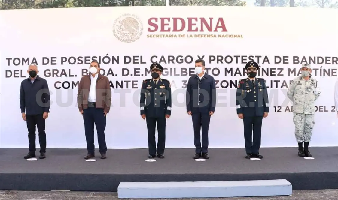 Gilberto Martínez, nuevo comandante de Zona Militar