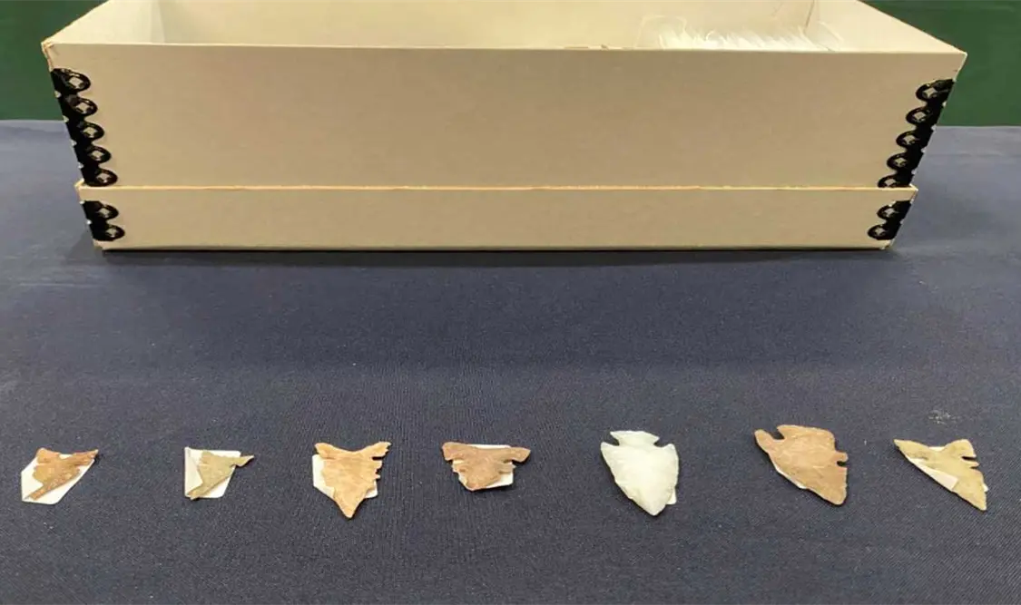 El INAH analizará y determinará con precisión el origen y la autenticidad de los artefactos. Cortesía