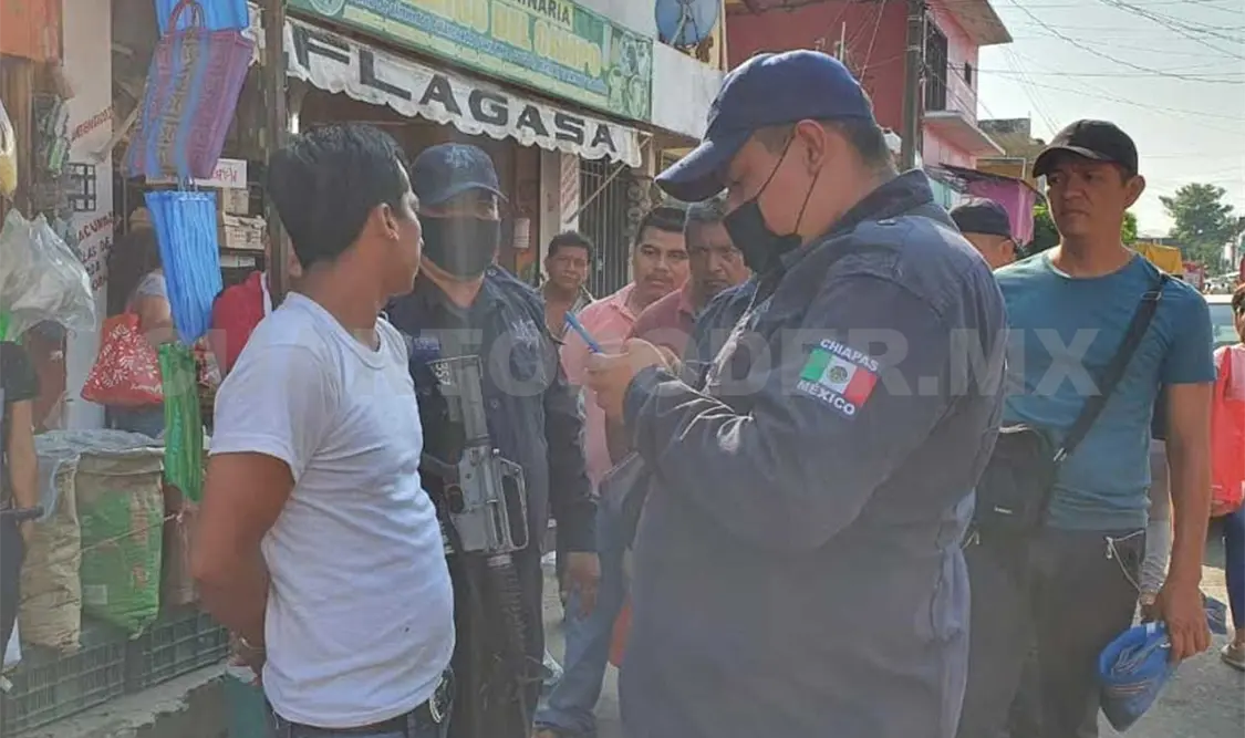 Fuentes oficiales informaron que los hechos habían ocurrido la mañana del sábado en el mercado San Juan, en la ciudad de Tapachula. Víctor Sánchez / CP