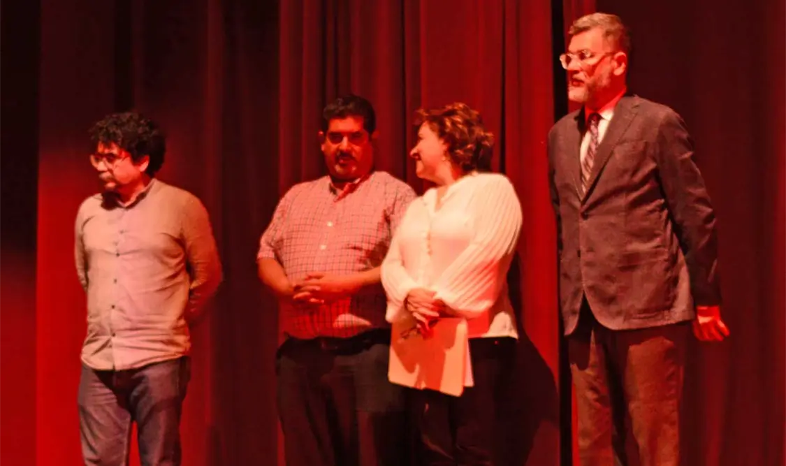 Anterior entrega del Premio Internacional de Poesía Jaime Sabines. Cortesía