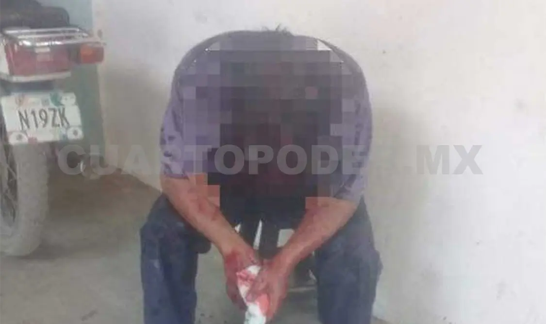 Violenta riña entre sujetos por las caricias de una mujer