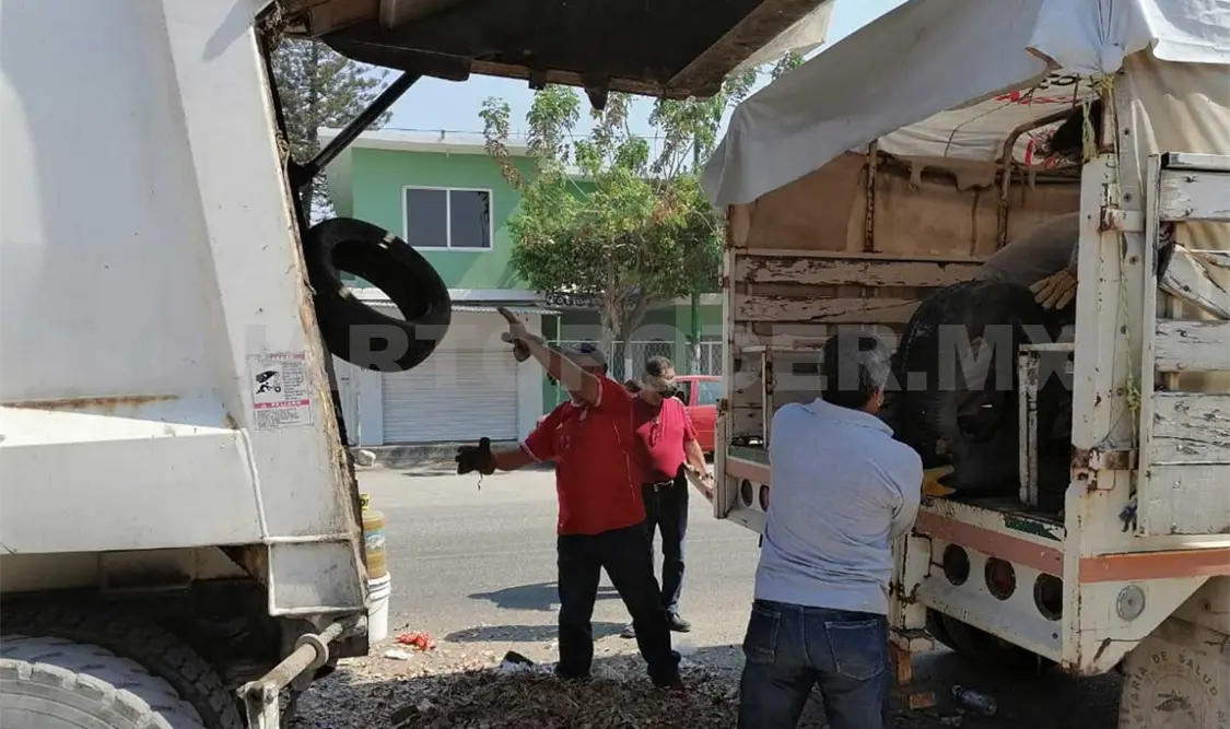 Realizan labores preventivas contra el dengue