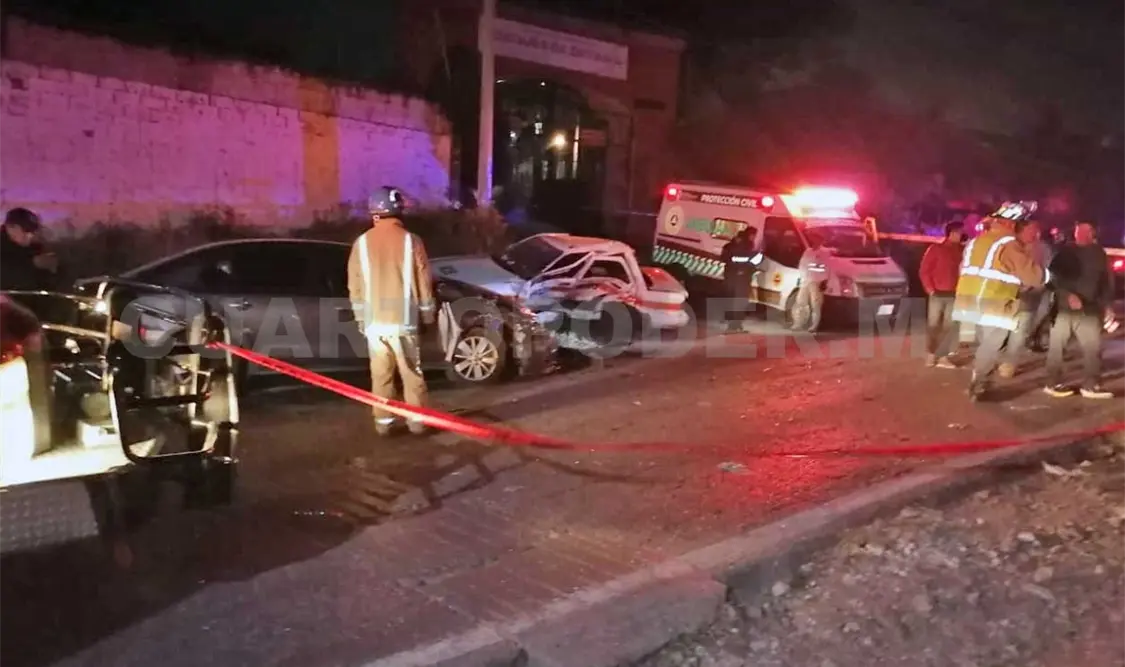 Aparatoso encontronazo salda con un fallecido