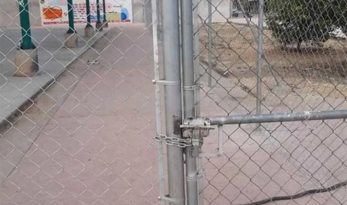 Acusan apropiación de cancha en San José Terán