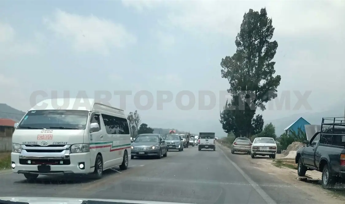 Transportistas de Teopisca bloquearon carretera